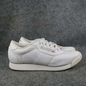 Reebok Shoes Womens 8 Casual Sneakers Lifestyle Classic Princess White Lace Up